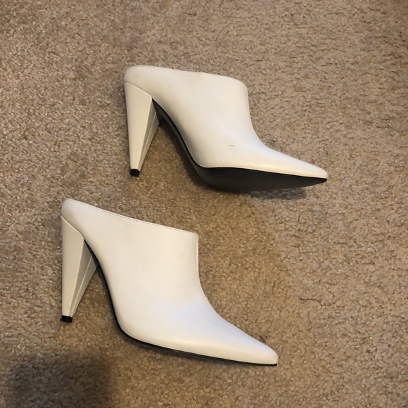 MARC FISHER - White pointed toe Mule - Picture 4 of 7